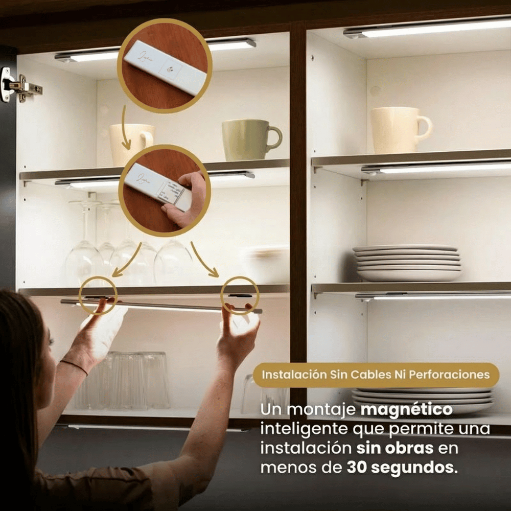 Lúmina 3.0™ | Barra LED inalámbrica con sensor de movimiento