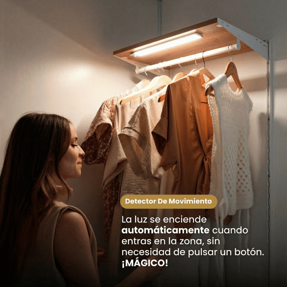 Lúmina 3.0™ | Barra LED inalámbrica con sensor de movimiento